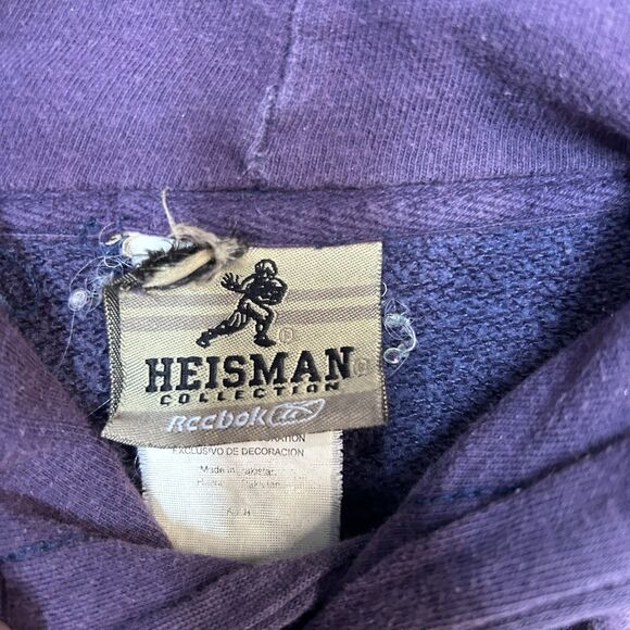 VTG Notre Dame Reebok Hoodie Adult Medium Pullover Heisman Collection - Picture 4 of 7